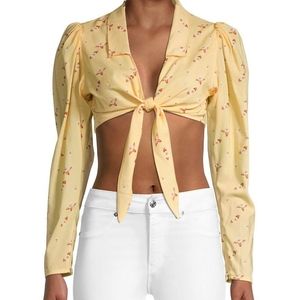 WeWoreWhat Crop Top Sz M